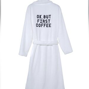 COCUS POCUS WHITE PLUSH ROBE